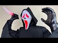 Static Ghost Face Animatronic 2024 Spirit Halloween Unboxing & Demo