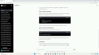 python run task at specific time