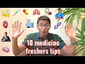 My top 10 academic tips for medicine freshers!