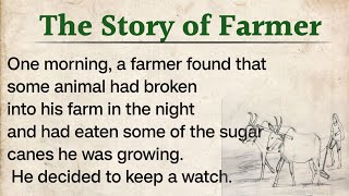 Learn English trough story| The story of farmer| listening English story