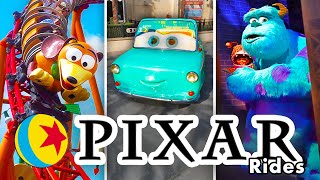 Pixar Rides at Disneyland and Walt Disney World - Toy Story, Cars, Incredibles a