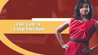 File Late S Corp Election