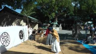 2015年10月3日大阪府堺市北区・金岡神社にて《手毬の曲》