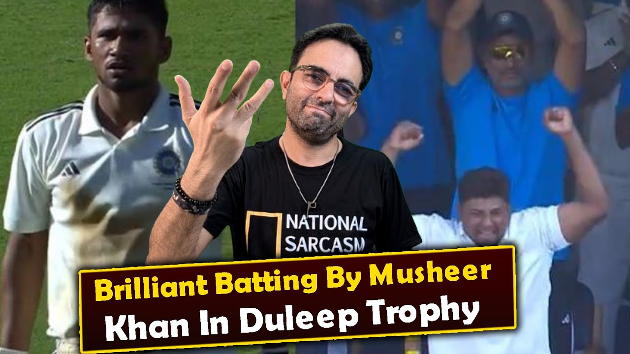 19 Years Old Musheer Khan Scores A Brilliant Century In Duleep Trophy ...