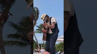 Langhorne Slim 'The Way We Move' at the pool at the Unico Resort in Mexico. April 10, 2024