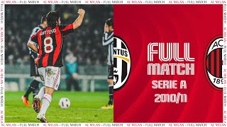 Gattuso Goal | Juventus v AC Milan Full Match | Serie A 2010/11