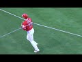 ♢第２打席♢レフト前ヒットで出塁【大谷翔平選手】塁上の様子～２画面動画 shohei ohtani at bat 2nd vs astros 2022