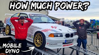 How Much POWER Does A BMW E36 328i ACTUALLY Make? *MOBILE DYNO POWER RUNS*