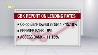 CBK publishes report on interest rates by banks on loans