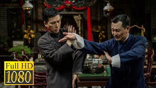 Master Ip Man fights with Master Tai chi Wan Zonghua in the film Ip Man 4: The Finale (2019)