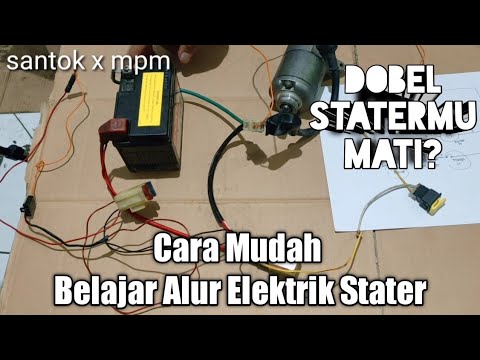 Tutorial Jalur Kabel Motor Stater - YouTube