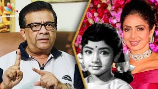 Throwback to Sridevi's childhood : YG mahendran Interview | Actress Death 2018 | Condolence Speech