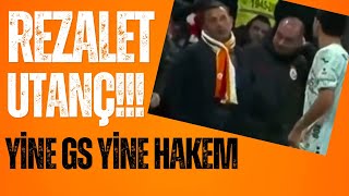 Yine GS Yine Hakem Rezaleti! Sancak: Okan Buruk Küfretti! Sahadan çekildiler! FB'den Sert Açıklama!