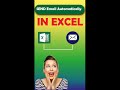 How To Send Emails From Excel ⚡in one Minute⚡