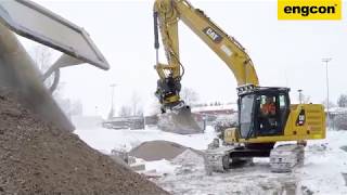 Cat 320 New Gen with engcon Tiltrotator