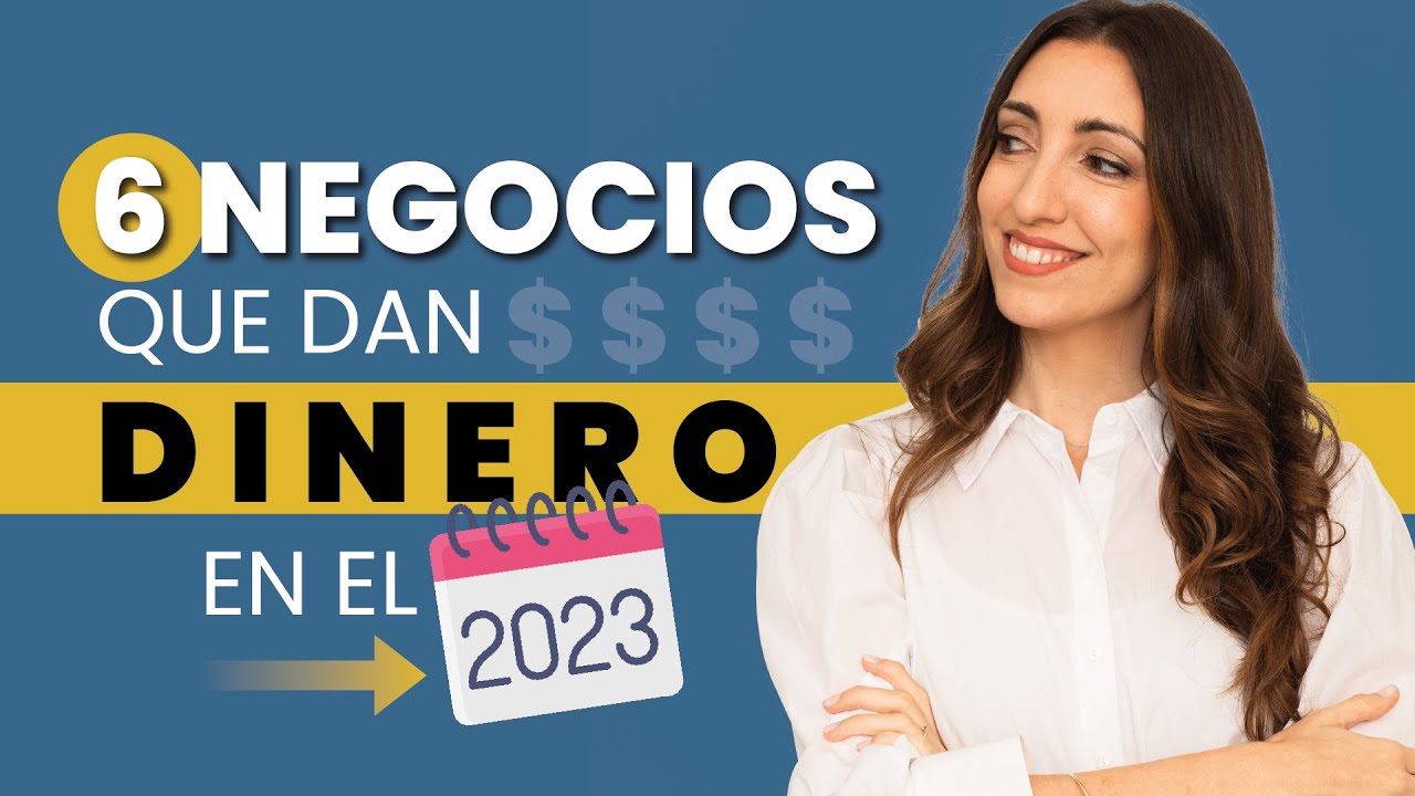 6 Ideas De NEGOCIOS RENTABLES Con POCO DINERO En 2023 💰 - YouTube