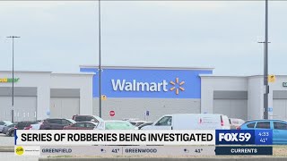 Arrest made following series of robberies at Walmart and Kroger stores around Indy