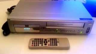 Emerson EWD2202 DVD VCR Combo Player with Original Remote \u0026 Cables Fully Tested Ebay Showcase Sold!