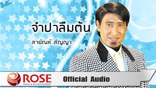 จำปาลืมต้น -  สายัณห์ สัญญา (Official Audio)