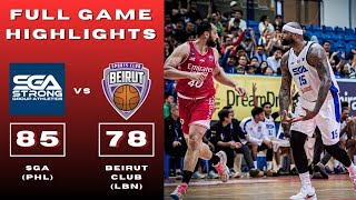 DIBC 34: SGA Philippines vs Beirut Club Lebanon