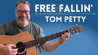 Free Fallin Guitar Lesson - Fun 3 Chord Song