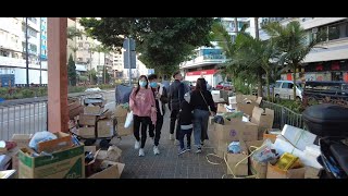 深水埗大埔道(Tai Po Road)市況!! 直落一條醫生街!! 難怪深水埗人咁健康!! 01/01/2021