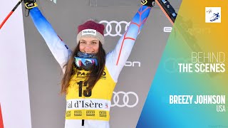 Behind the Scenes with Breezy Johnson | FIS Alpine