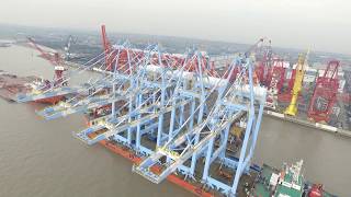 More about our new, larger container cranes