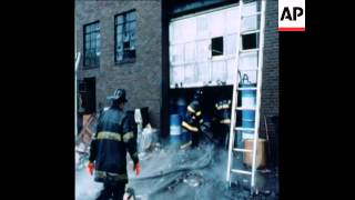 SYND15/03/72 PLASTIC FACTORY FIRE