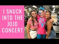 I Snuck into the JoJo concert | Nia Sioux