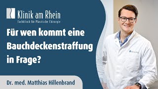 Für wen kommt eine Bauchdeckenstraffung in Frage? | Klinik am Rhein