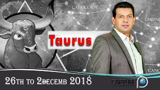 Taurus Weekly Horoscope from Monday 26th to Sunday 2nd December 2018
