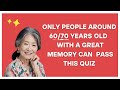 Can You Remember the 60s? Trivia Quiz Game | 1960s Trivia Quiz Questions |