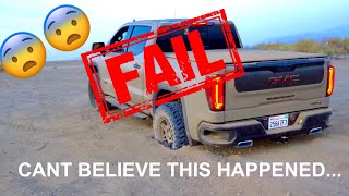 WORST Off Road FAIL On A 2021 GMC AT4