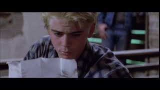 The Outsiders Dally comes to see Ponyboy and Johnny scene