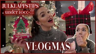 VLOGMAS 🎄 JULKLAPPSTIPS UNDER 100KRONOR!! | VLOGG 42 | AMANDA MARIN