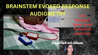 209.Brainstem Evoked Response Audiometry( BERA) Part 1/2  #brain auditory evoked response #bera