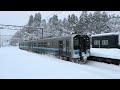 2024.12.18 奥羽本線　普通列車　青森行き　gv e400 @yoshirailway3416