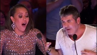 Mel B Standing Up To Abuse From Simon Cowell | America's Got Talent 2017