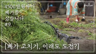 EP.9│시골집 고치기, 이걸 보고도 도전하시겠어요? (폐가 리모델링 현재 상황)ㅣMBC PD 시골살이 힐링 브이로그 오느른