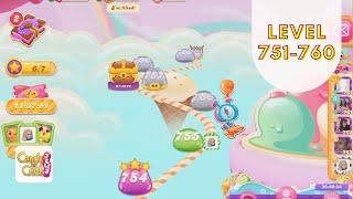 #76 Candy Crush Jelly Saga ［ LV.751-760 ］キャンディクラッシュゼリー攻略 レベルクリア