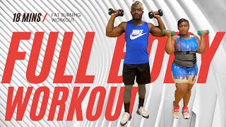 20 Min Full Body HiiT Workout High Intensity Training For Fat Burning At Home, Gym | Jhano Fitness