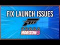 FIX FORZA HORIZON 5 NOT LAUNCHING, CRASHING AND FREEZING