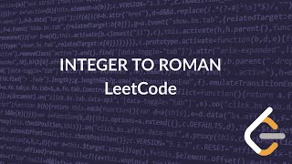 Integer to Roman | LeetCode 12 | Solution Explained - Python