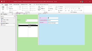 Microsoft Access Search Form Instantly Open Records in a New Form