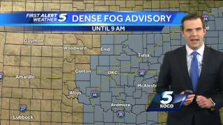 Forecast: Foggy Monday morning