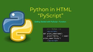PyScript Tutorial - 002 | Function in PyScript