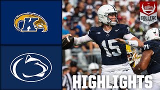 Kent State Golden Flashes vs Penn State Nittany Lions | Full Game Highlights | ESPN College Football