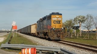 [HD]  CSX Y220-26 in DAYLIGHT! 04.26.2012