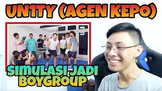 [REACTION] SOD KEPOIN JADI ANGGOTA BOYGROUP feat. UN1TY | #AGENKEPO Ep. 6